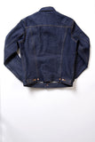 GD211 SLIM TRUCKER JACKET | Raw 14 Oz Denim - Vivid Indigo