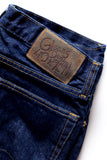 GD112 SLOUCHY TAPERED | Washed 14 Oz Denim - Vivid Indigo