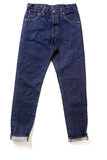 GD112 SLOUCHY TAPERED | Washed 14 Oz Denim - Vivid Indigo