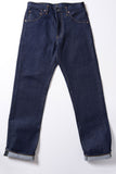 GD113 RELAXED WIDE LEG | Raw 14 Oz Denim - Vivid Indigo