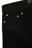 GD111 SLIM STRAIGHT | Raw 14 Oz Denim - Total Black