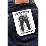 GD112 SLOUCHY TAPERED | Washed 13 Oz Selvedge Denim - Classic Indigo