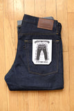 GD111 SLIM STRAIGHT | Raw 13 Oz Selvedge Denim - Classic Indigo