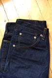 GD113 RELAXED WIDE LEG | Raw 13 Oz Selvedge Denim - Classic Indigo