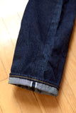 GD112 SLOUCHY TAPERED | Washed 13 Oz Selvedge Denim - Classic Indigo