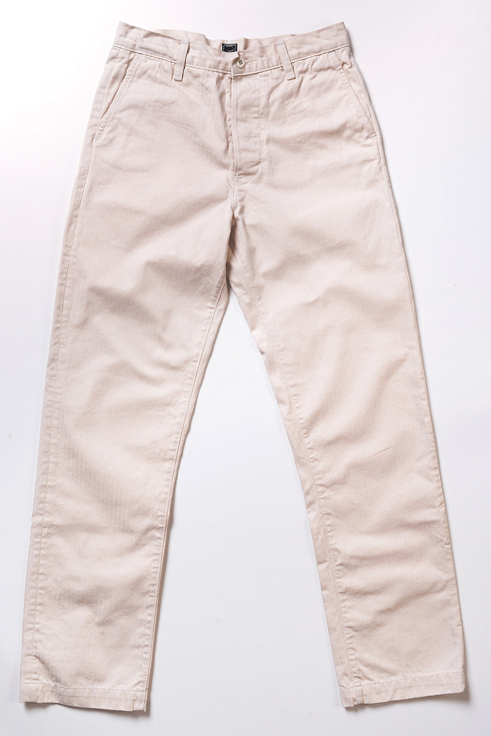 GD412 WORK PANT | 9 Oz Cotton Herringbone - Natural – Glenn's Denim