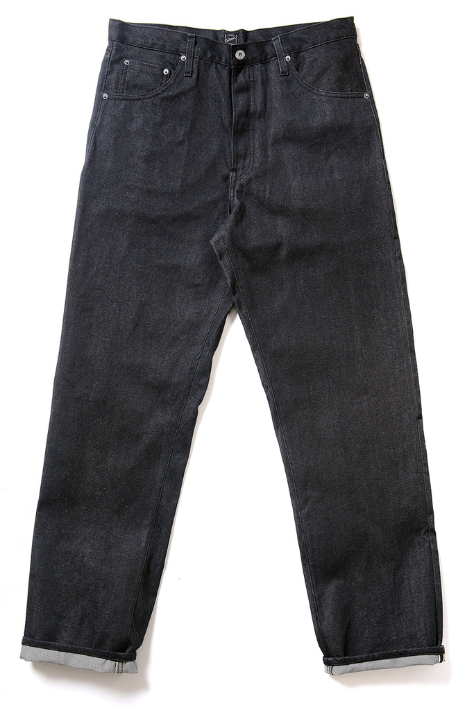 Men's Black Selvedge Jeans in Slim Tapered Fit – Comoditi Jeans