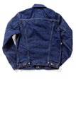 GD211 SLIM TRUCKER JACKET | Washed 14 Oz Denim - Vivid Indigo