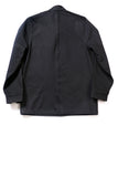 GD213 CHORE COAT | Raw 14 Oz Denim - Total Black