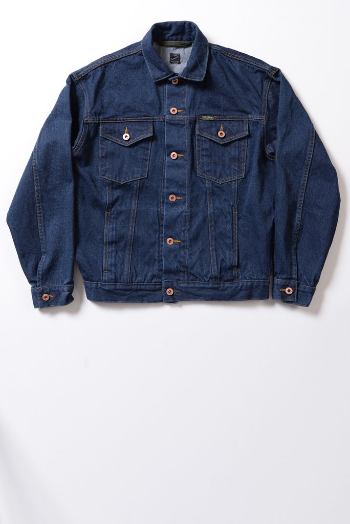 Selvedge Denim Trucker Jacket | Raw Indigo