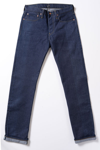 【COLOR iN ID】Diagonal cut line denim JEAN-CORE-110-RL13020W-R-