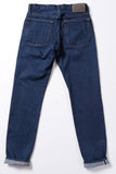 GD110 SLIM TAPERED | Washed 13 Oz Selvedge Denim - Classic Indigo