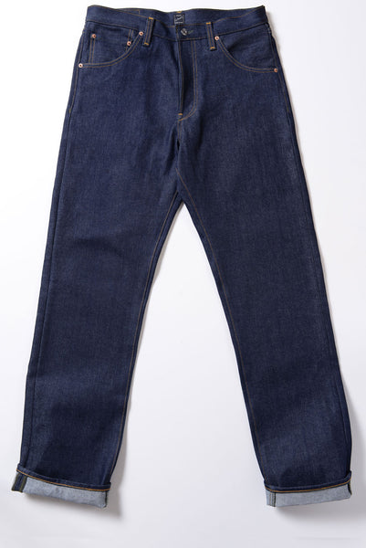 男性に人気！ | LEG WIDE RELAXED GD113 Raw Indigo Vivid - Denim Oz 14 パンツ